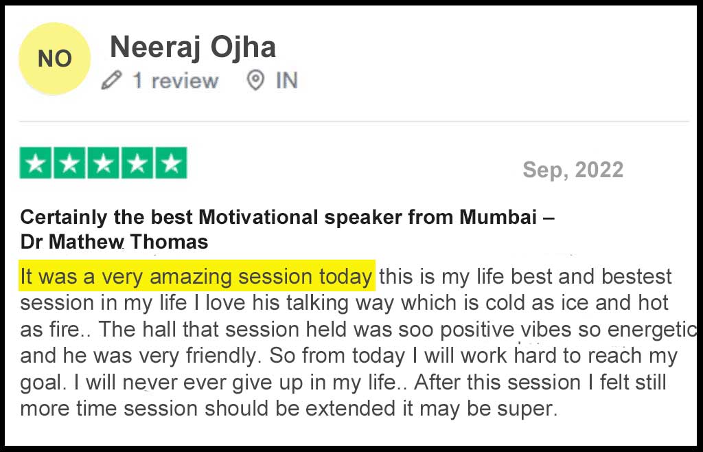 lady motivational speaker in india