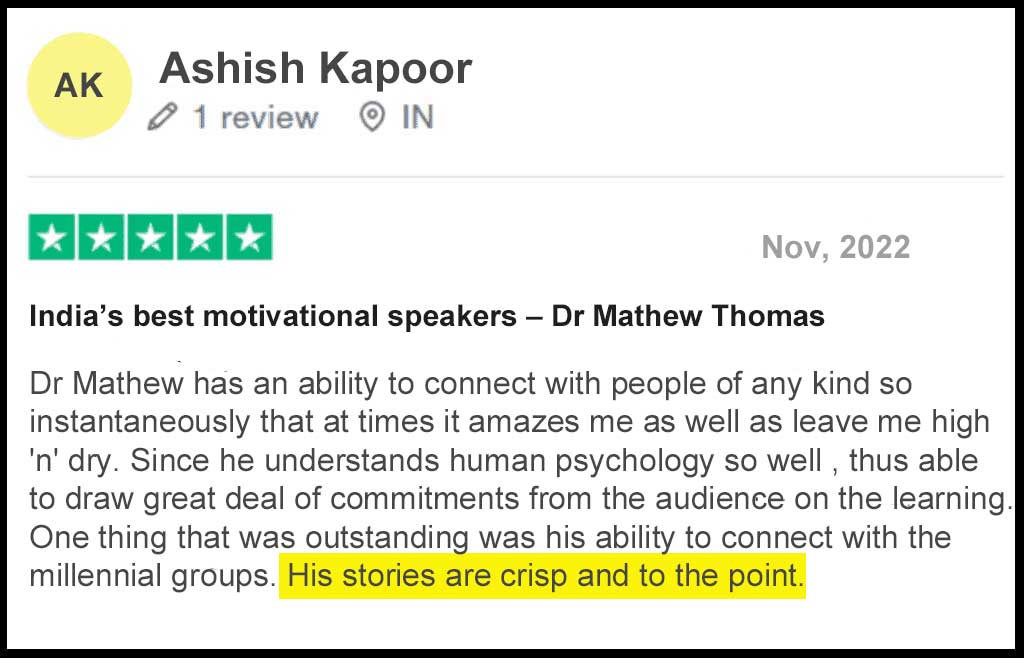 motivational speakers in mumbai