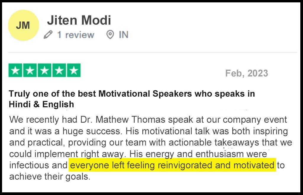 young motivational speaker in india